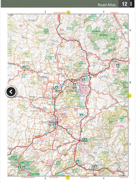 Hema Maps 4WD + Camping Escapes South East Queensland