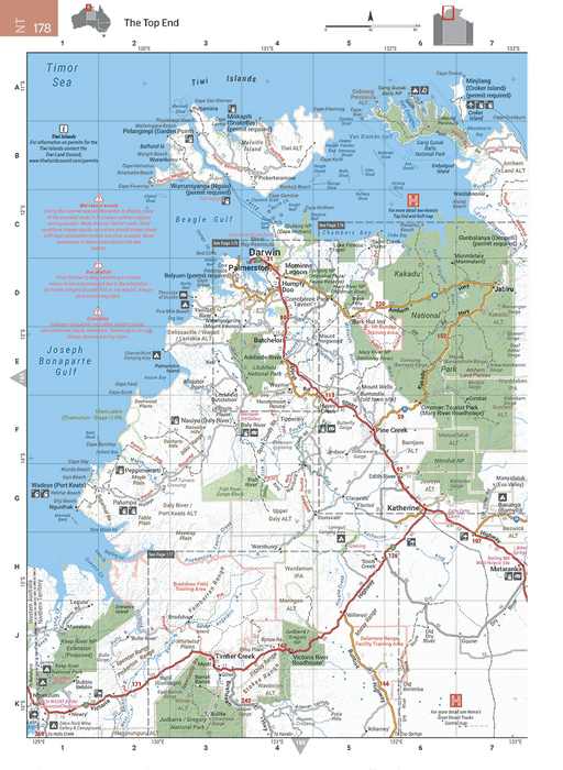 Hema Maps Australia Road & 4WD Atlas (Spiral Bound) - 252 x 345mm