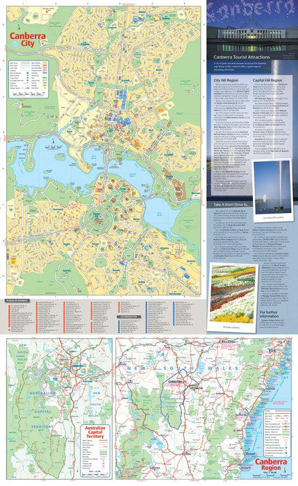 Hema Maps Canberra & Region Map