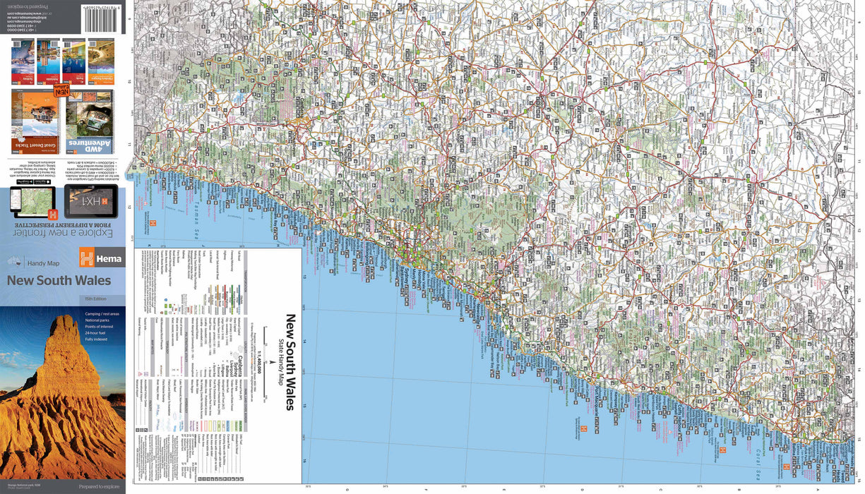 Hema Maps New South Wales Handy Map
