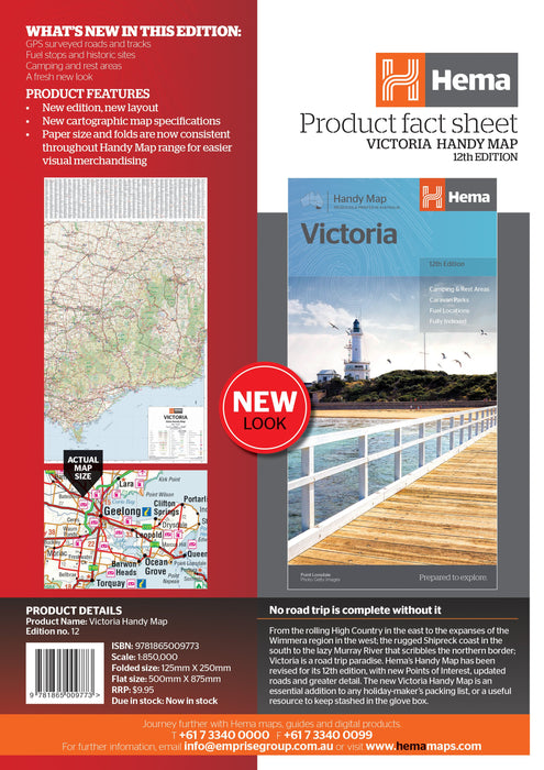Hema Maps Victoria Handy Map