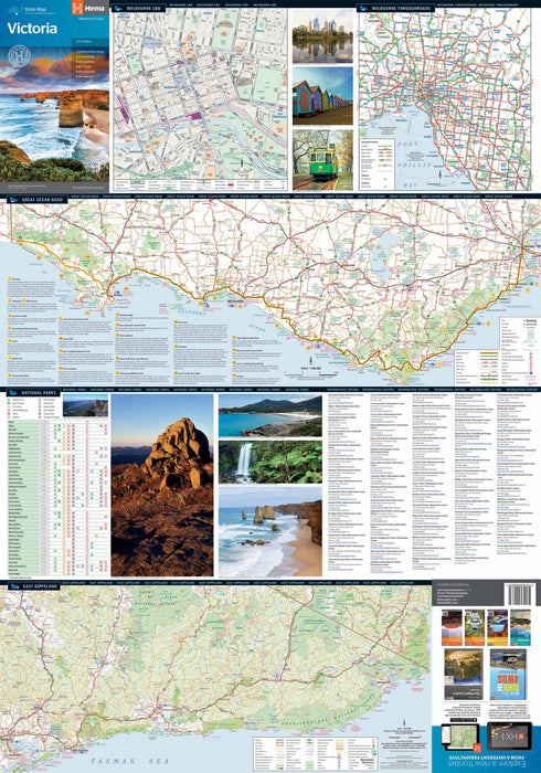 Hema Maps Victoria State Map