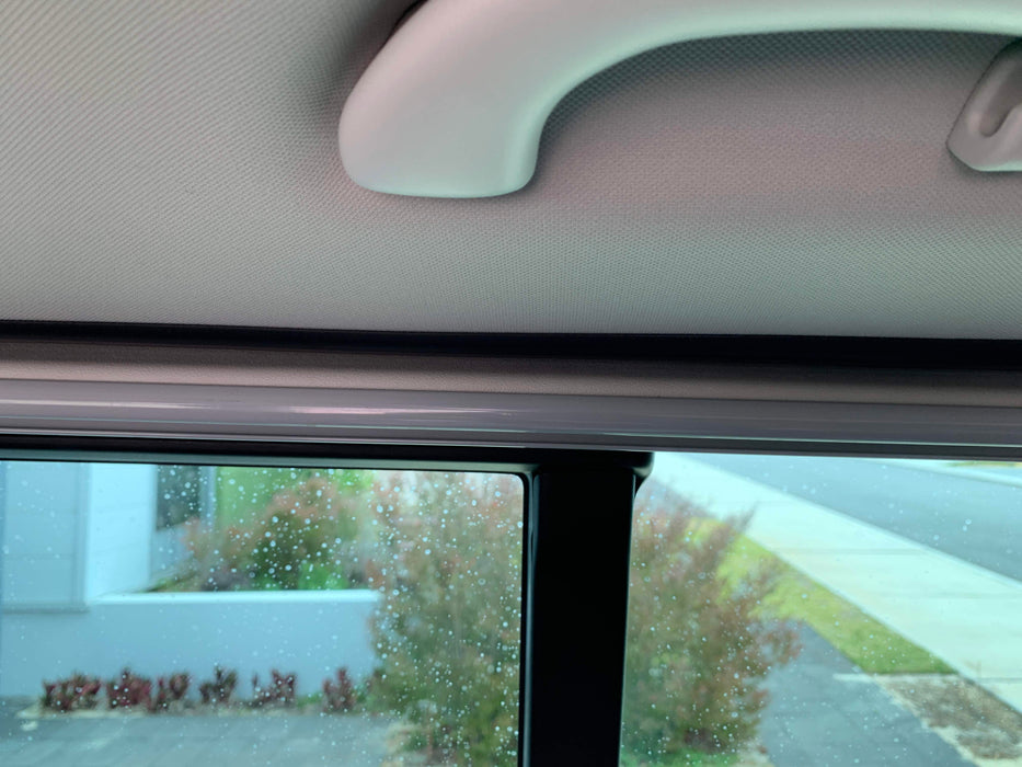 Tailgate Curtain for VW Multivan T5 & T6 & T6.1 - 1pc - Grey Rail