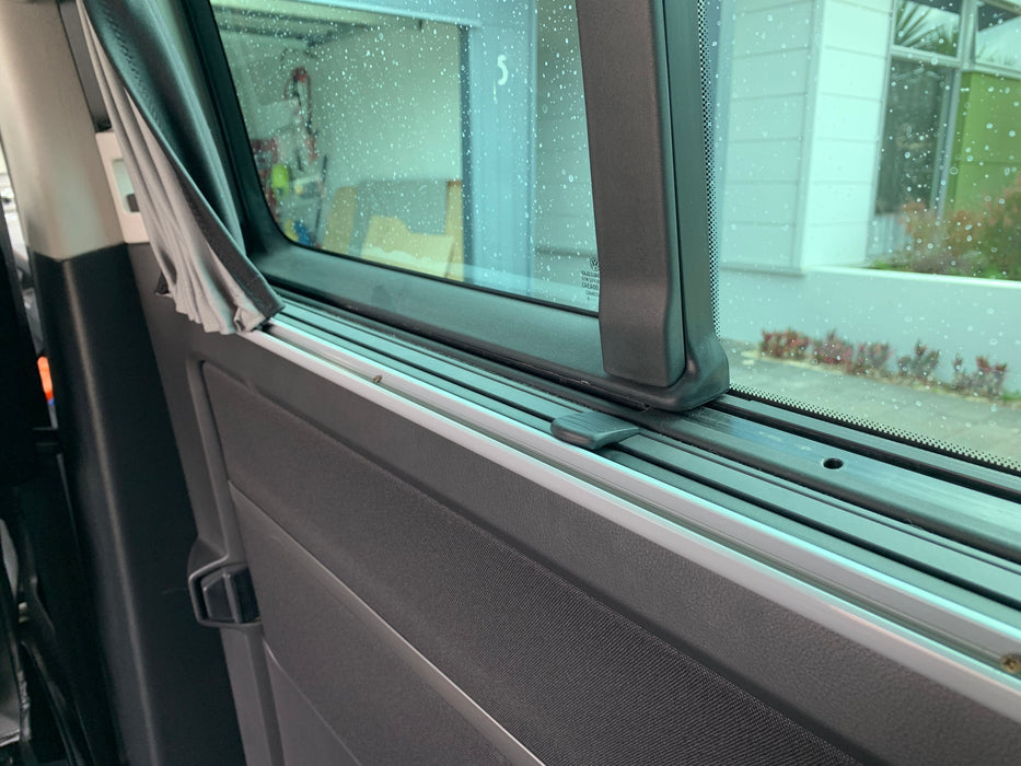 Sliding Door Curtain for VW Multivan T5 & T6 & T6.1 - 1pc - LEFT - Grey Rail