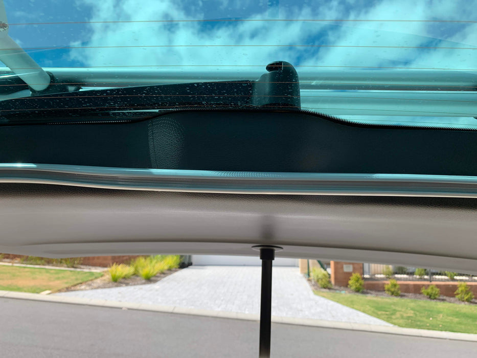 Tailgate Curtain for VW Multivan T5 & T6 & T6.1 - 1pc - Grey Rail