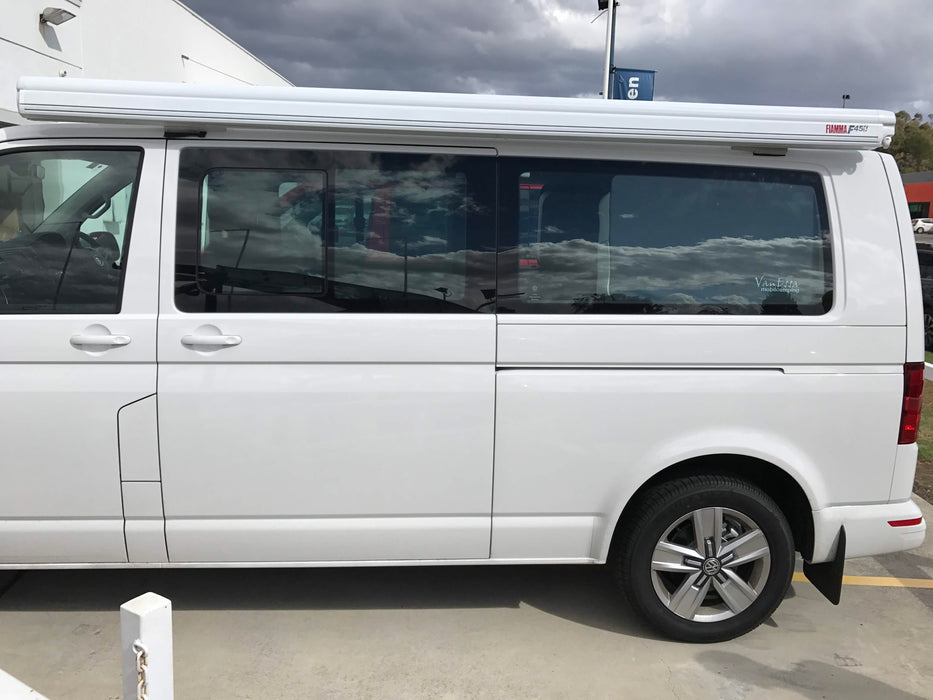 Fiamma F45s 3.0m wind-out Cassette Awning for SWB/LWB Multivan, Transporter, & Caravelle
