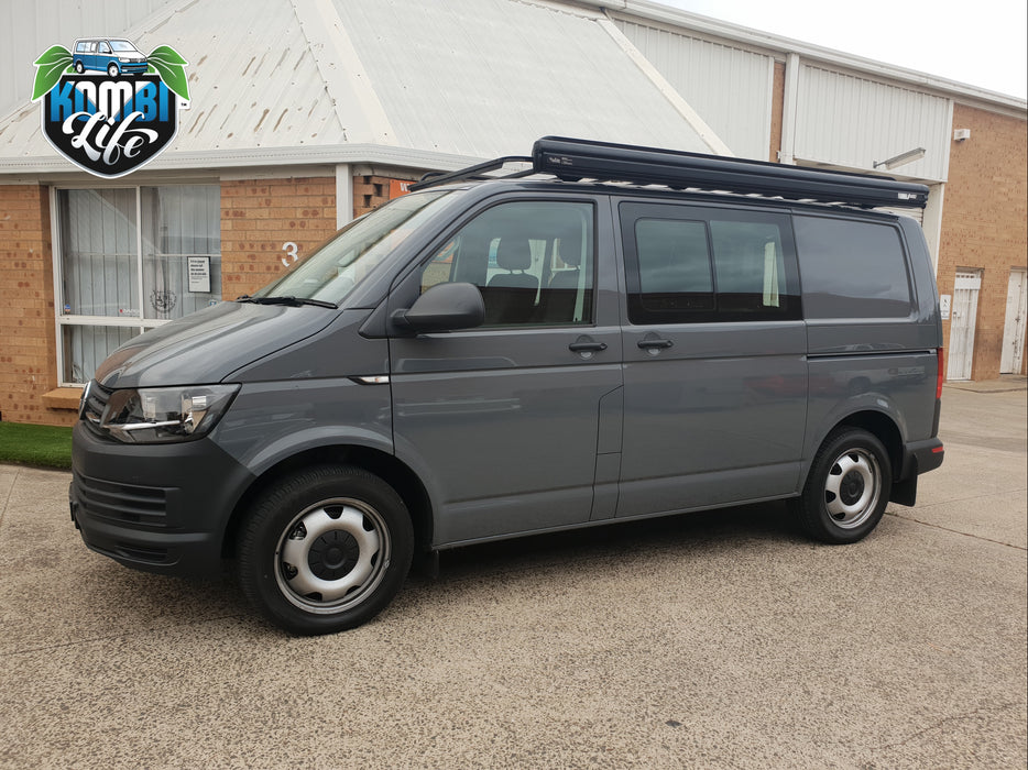Fiamma F45s 2.6m wind-out Cassette Awning for SWB Multivan, Transporter, Caravelle & Caddy