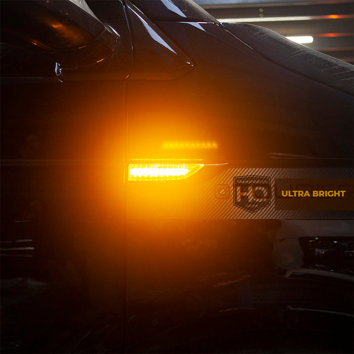 VW T6 ULTRA BRIGHT Sequential LED Side Repeaters – SMOKED