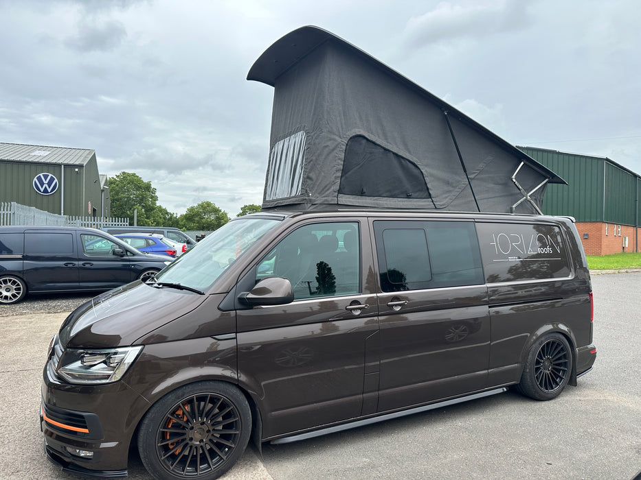 Horizon Sport Pop-Top Roof - Slimline VW T5 or T6 Transporter & Multivan Elevating Roof incl Roof Bed & Open Sky Canvas