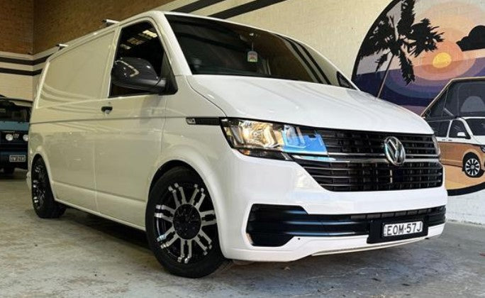 17in Machined Alloy Wheel for VW T6.1 / T6 / T5 - Gloss Black - 17x8 - 12U30P