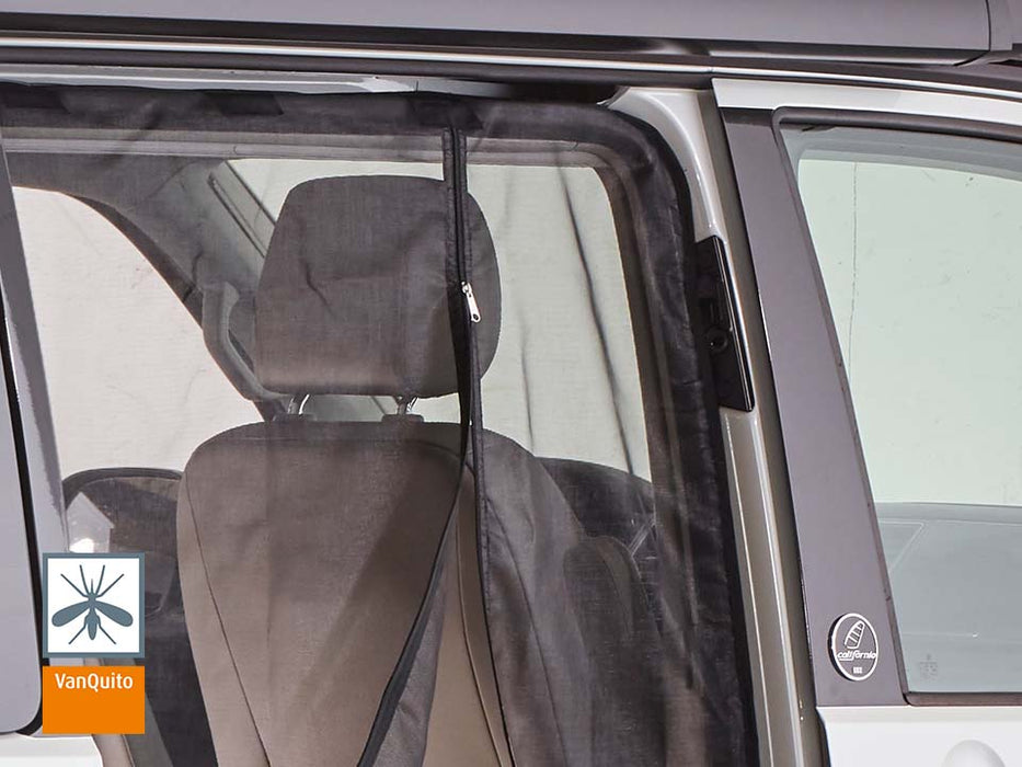 Mosquito Net VW T5/T6/T6.1 FINE Mesh + MAGNETIC Zipper for RIGHT Side Door