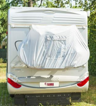 Cycle Cover for up to 4 bikes with straps adjustable