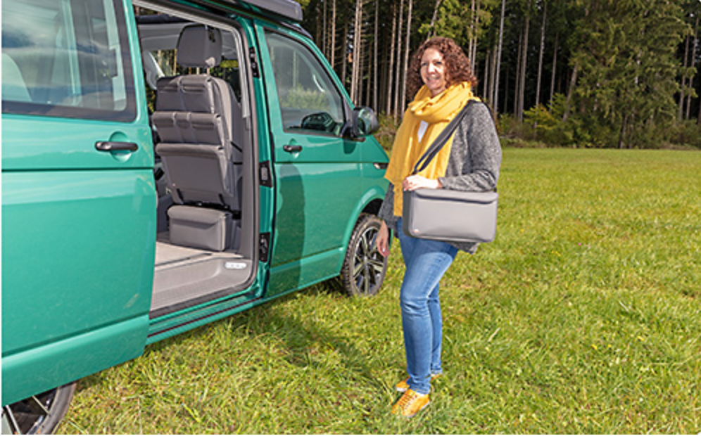 Brandrup MULTIBOX CarryBag, design VW T6.1 "Leather Titanium Black"