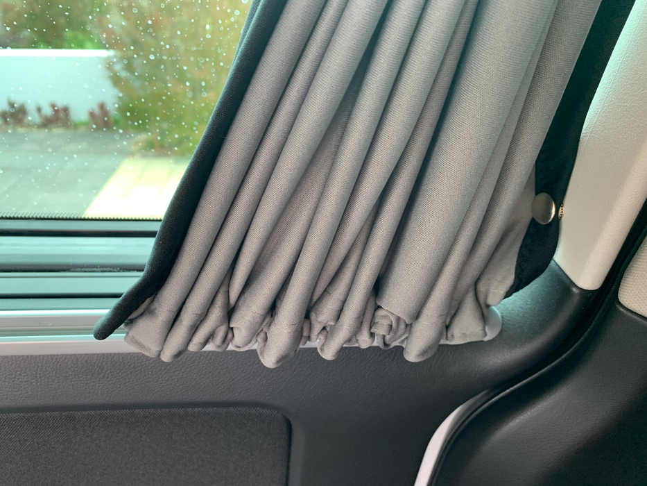 Sliding Door Curtain for VW Multivan T5 & T6 & T6.1 - 1pc - LEFT - Grey Rail