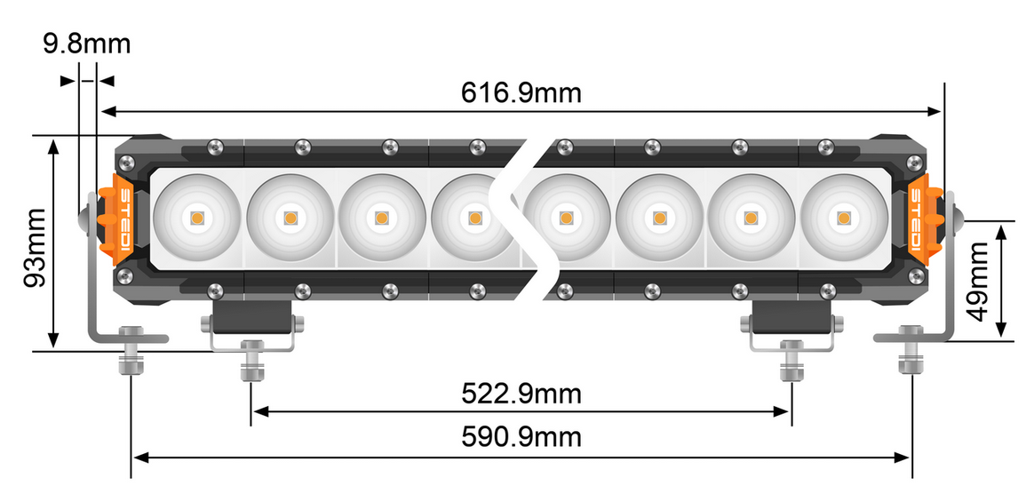 Stedi 24" Light Bar for Campervans