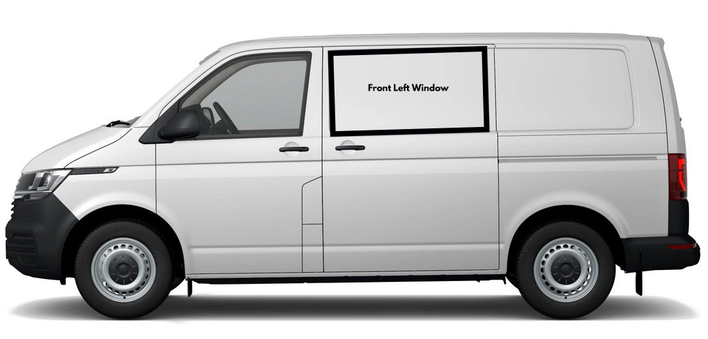 Sliding Window for Transporter T6.1 / T6 / T5  - FRONT - LEFT