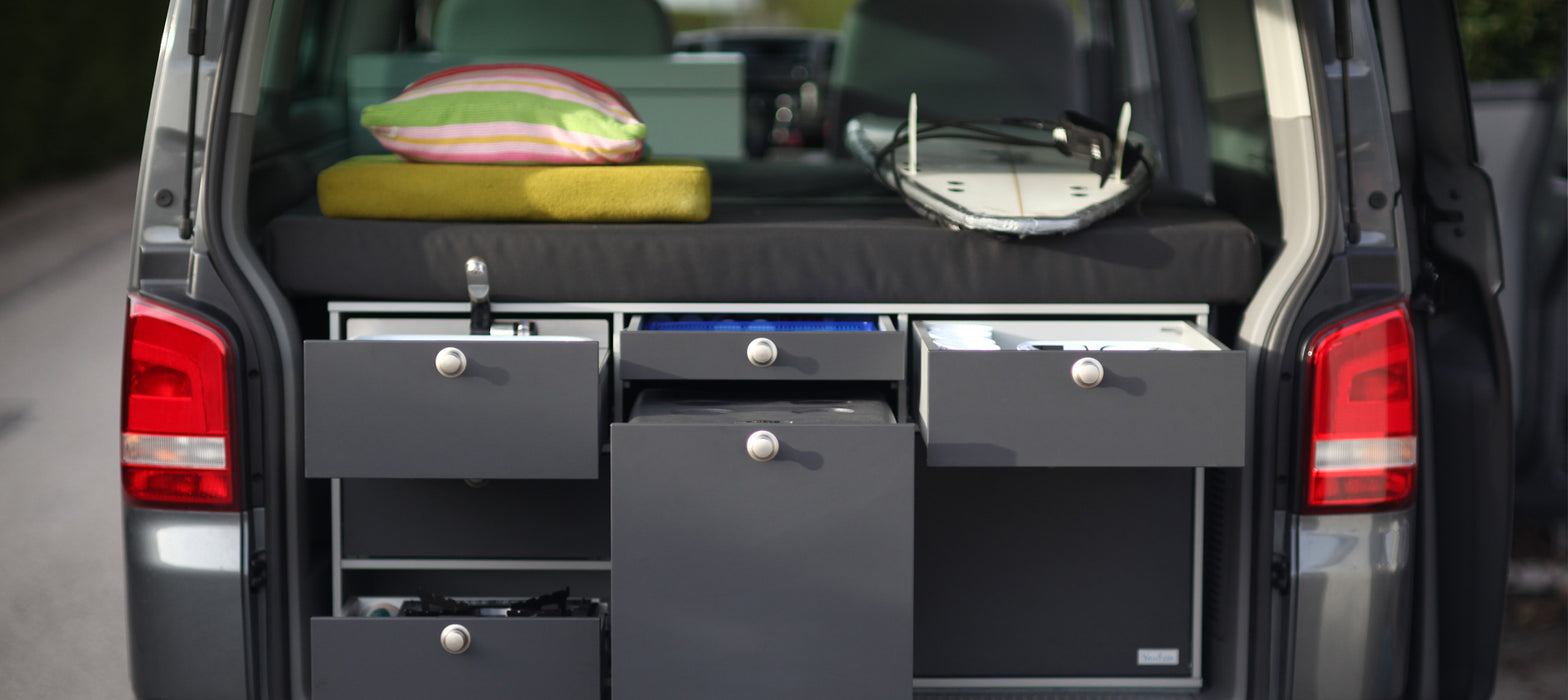 VanEssa Mobilcamping V1 Kitchen System for VW Transporter & Caravelle