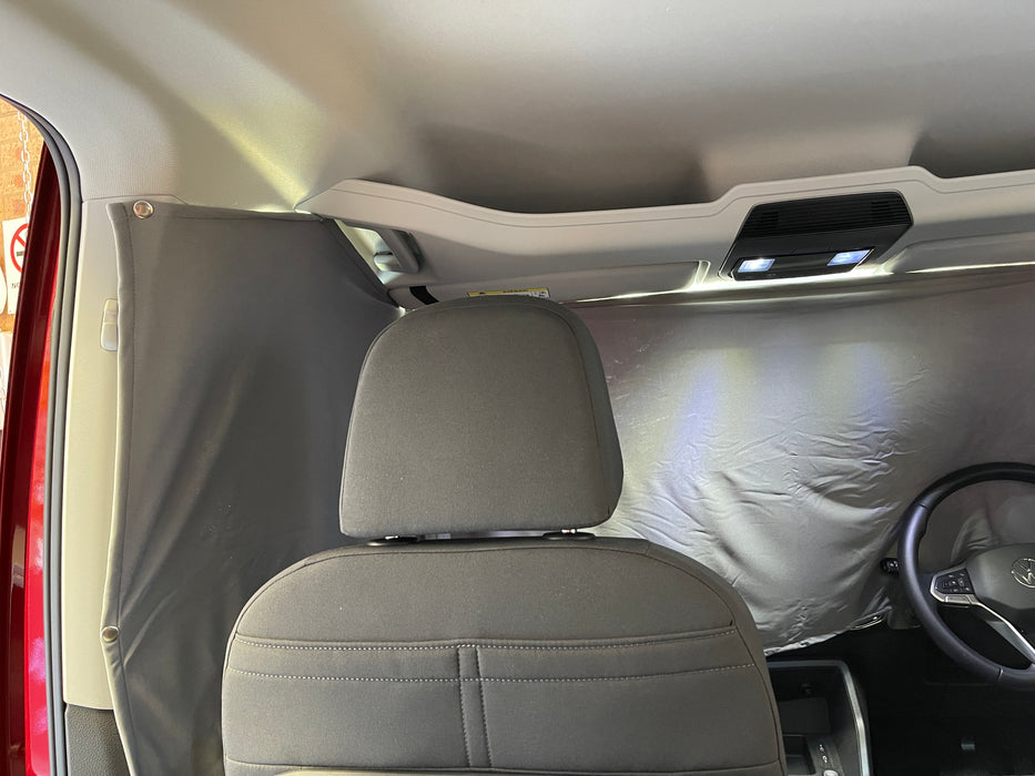 VW Caddy 5 (2021 onwards) - Cab Camper Curtain - 3 windows 1pc