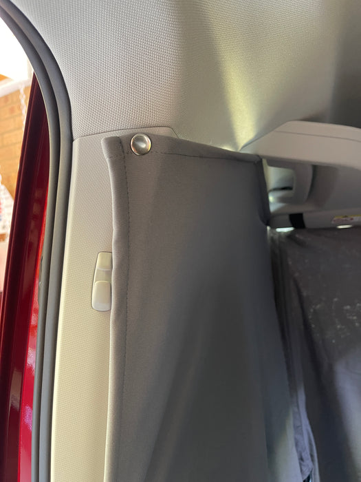 VW Caddy 5 (2021 onwards) - Cab Camper Curtain - 3 windows 1pc