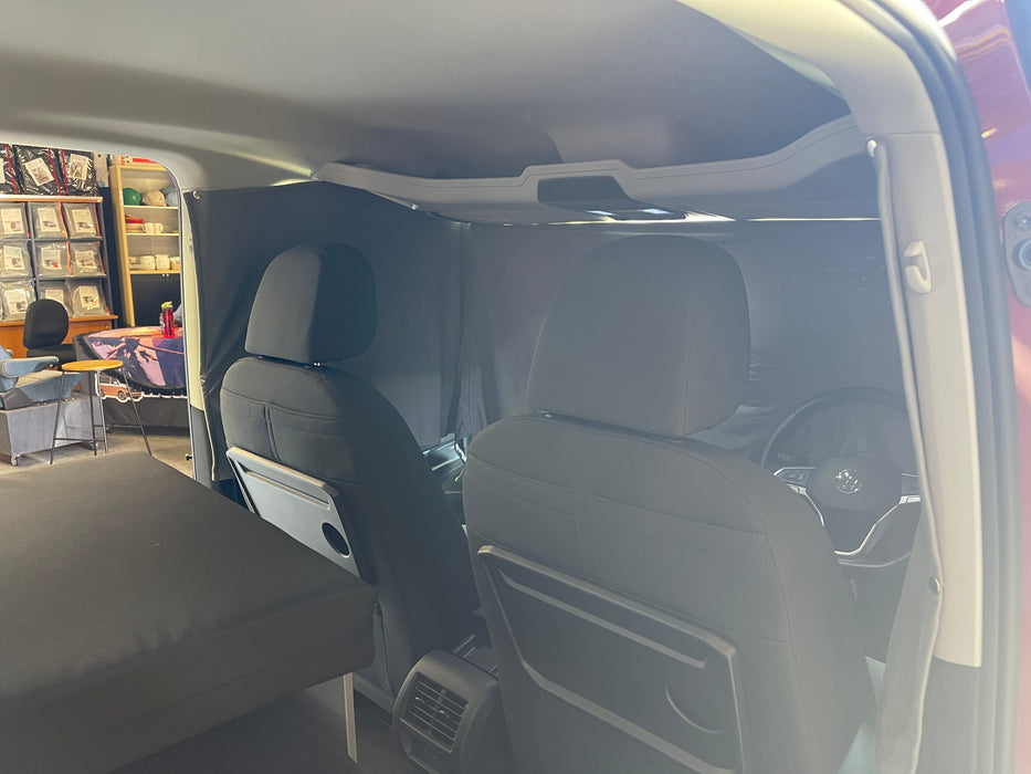 VW Caddy 5 (2021 onwards) - Cab Camper Curtain - 3 windows 1pc