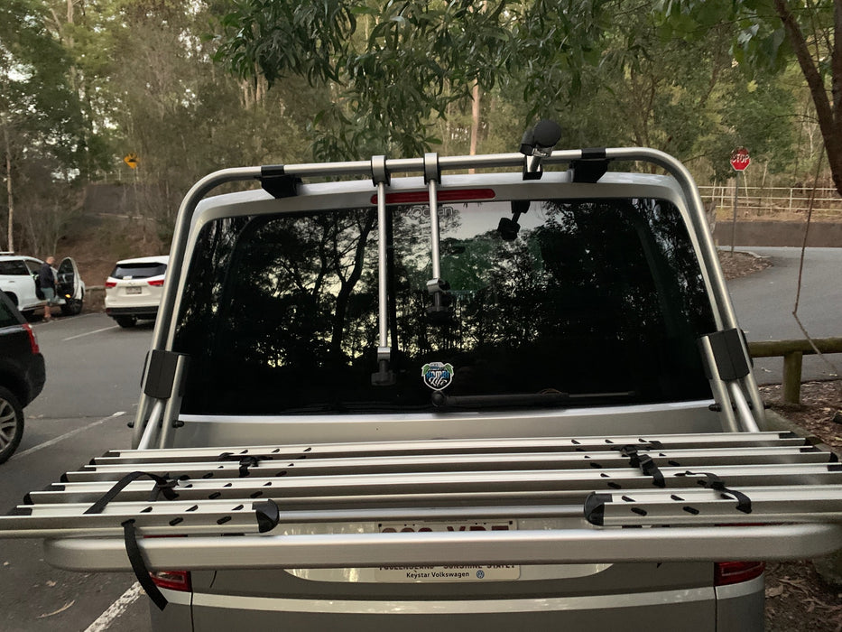 Original T6 Bike Rack from VW - 4 bikes - Genuine Volkswagen 7E0.071.104