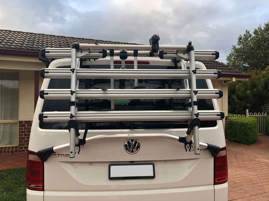 Original T6 Bike Rack from VW - 4 bikes - Genuine Volkswagen 7E0.071.104