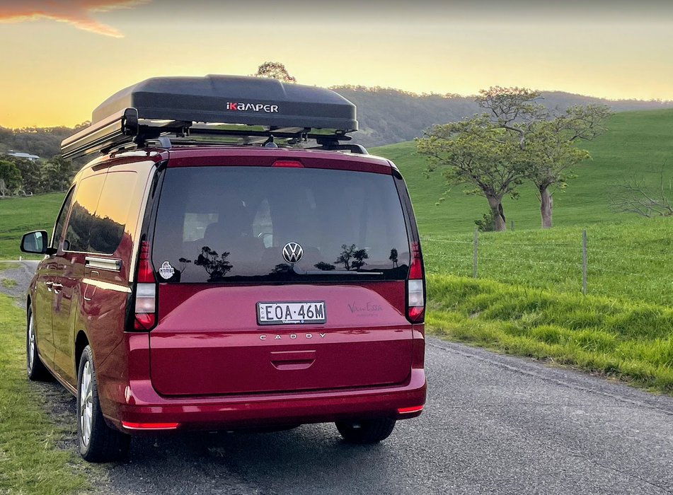 Fiamma F45s 2.3m wind-out Cassette Awning and Brackets for Caddy and Caddy Maxi