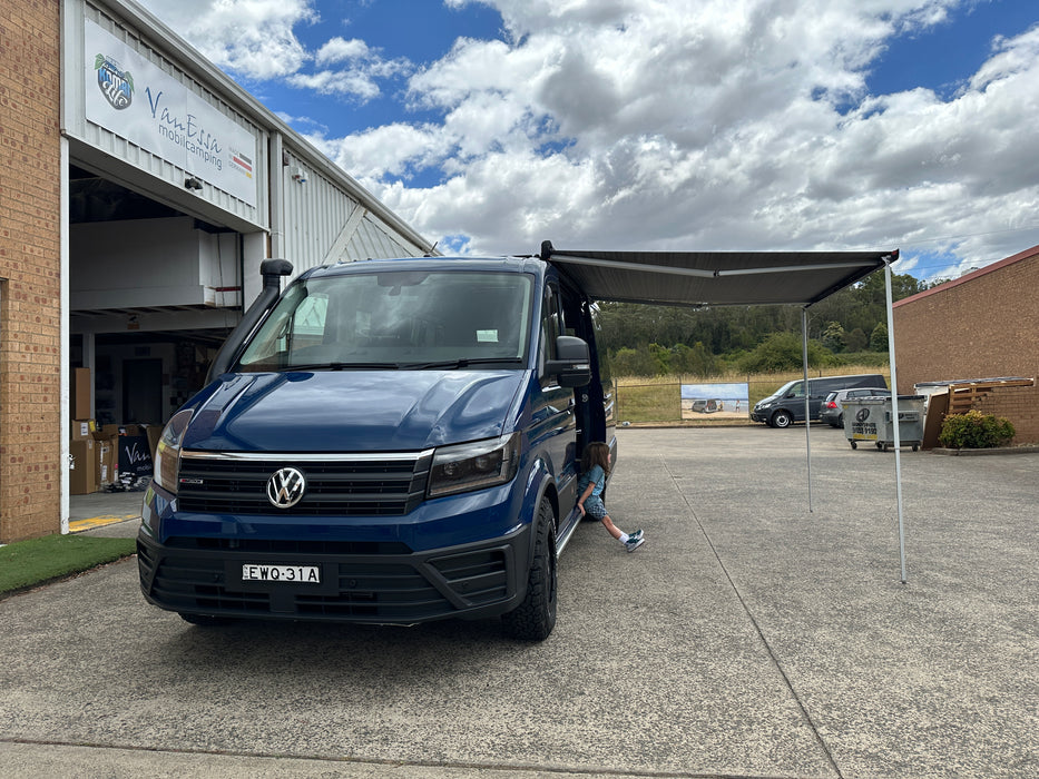 Fiamma F45s 3.0m wind-out Cassette Awning for SWB/LWB Multivan, Transporter, & Caravelle