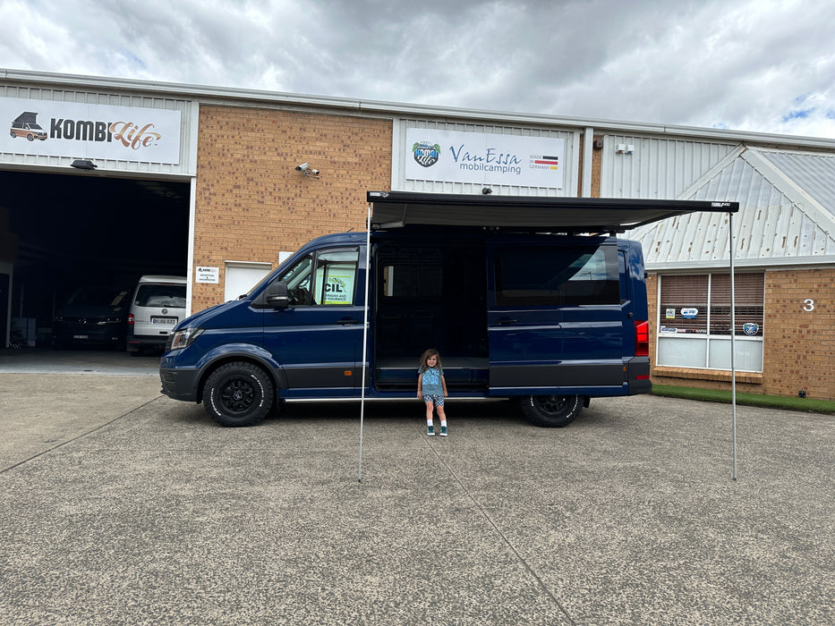 Fiamma F45s 3.0m wind-out Cassette Awning for SWB/LWB Multivan, Transporter, & Caravelle