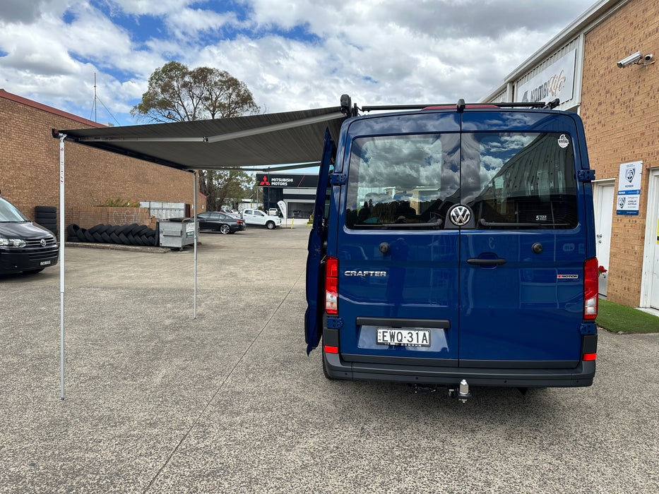 Fiamma F45s 3.0m wind-out Cassette Awning for SWB/LWB Multivan, Transporter, & Caravelle