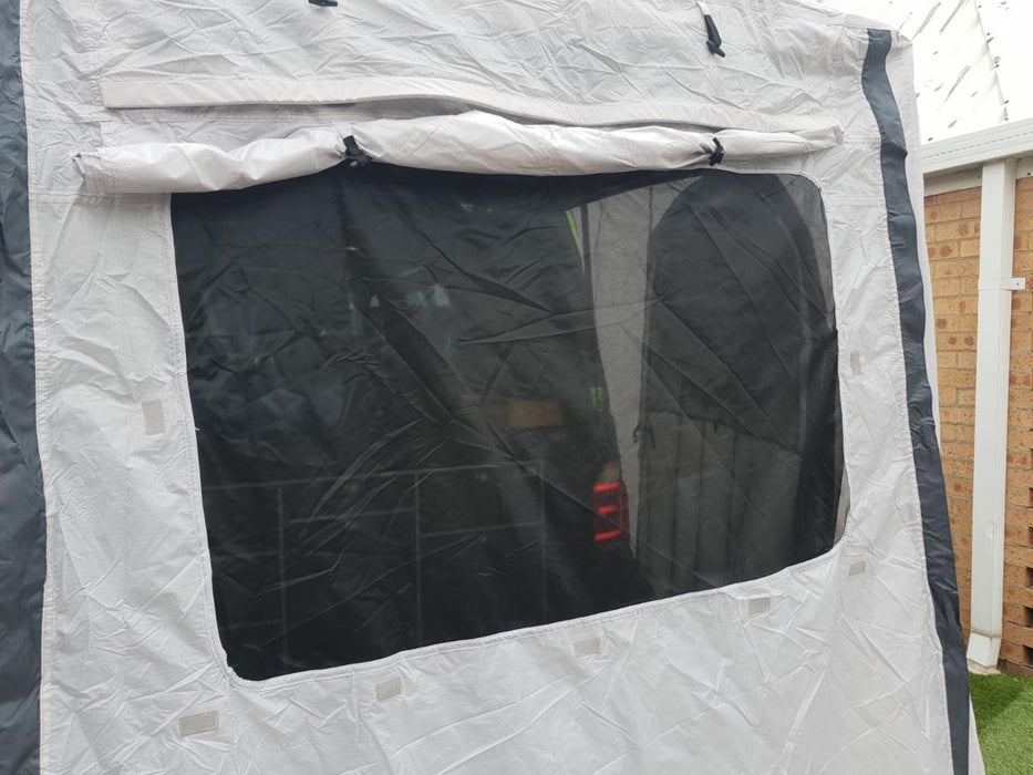 Premium Tailgate Tent w/ Floor & Mosquito Nets For VW T5/T6/T6.1 / ID. BUZZ / ID. BUZZ CARGO