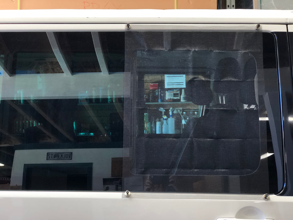 Insect Screen for Side Window including 4 magnets VW T5, T6  Multivan, Transporter and Caravelle