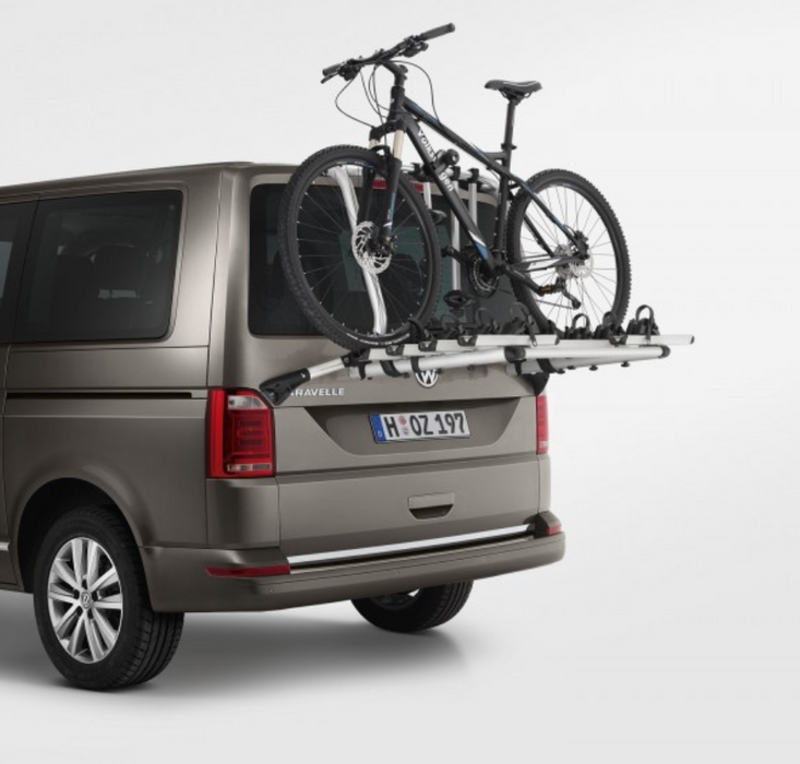 Original T6 Bike Rack from VW - 4 bikes - Genuine Volkswagen 7E0.071.104