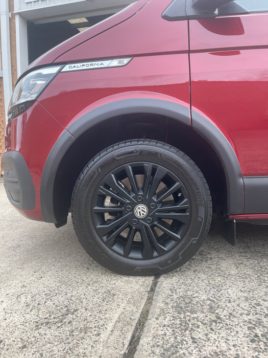 VW T6.1  Wheel Arch Covers / Liners - Black