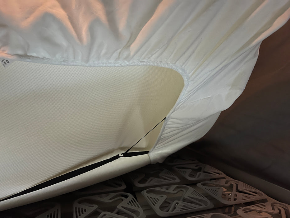 iXTEND Fitted Sheet Single Jersey for VW California Upper Roof Bed