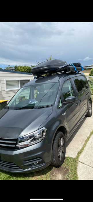 Fiamma F45s 2.3m wind-out Cassette Awning and Brackets for Caddy and Caddy Maxi