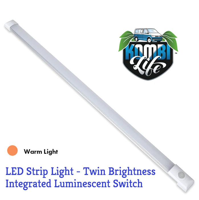 LED Strip 12V Light - Twin Brightness w/- Switch