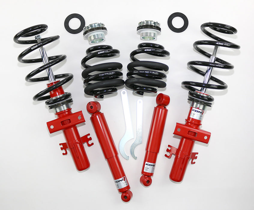 SoLow - VW Transporter T5-T6.1 – Twin-Adjust Projekt Sensitiv Komfort Coilover Kit – T30 & T32 (40-70mm Drop)
