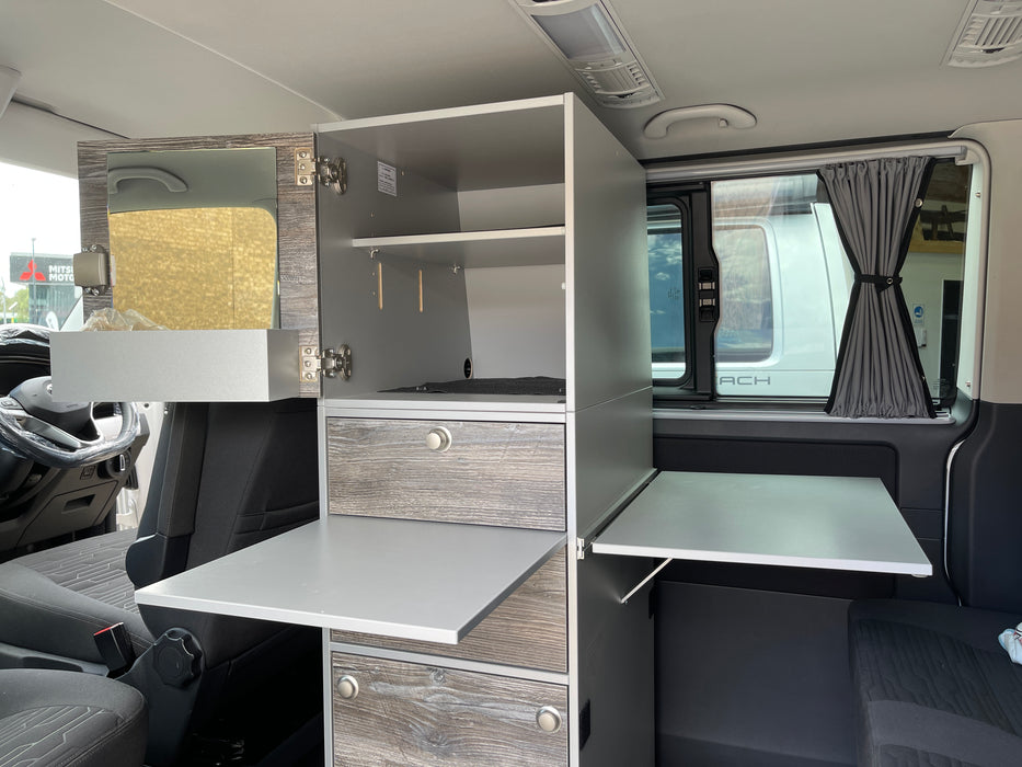VanEssa Interior Storage Tower for Volkswagen T5/T6/6.1 California / Multivan / Transporter