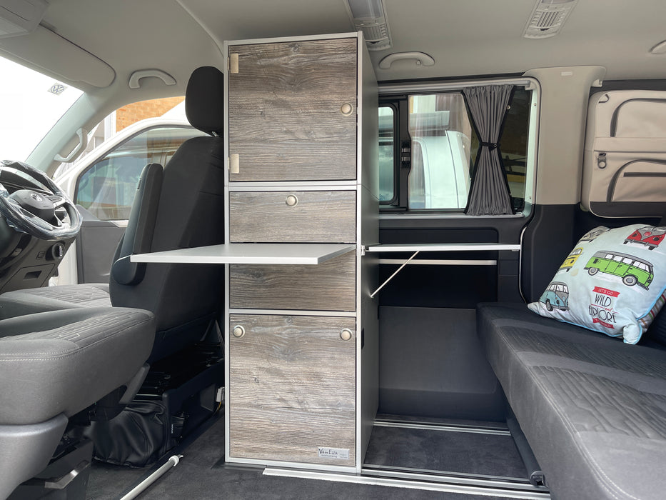 VanEssa Interior Storage Tower for Volkswagen T5/T6/6.1 California / Multivan / Transporter